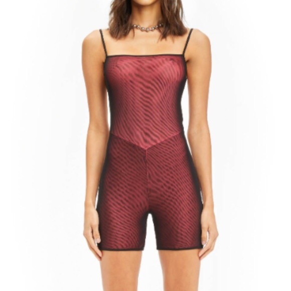 i am gia red jumpsuit